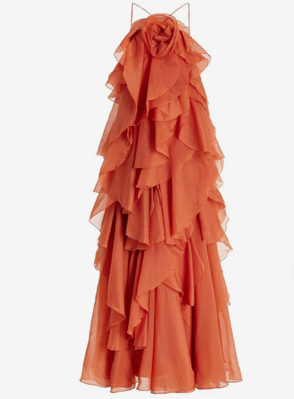 Flame Bloom Maxi Dress™