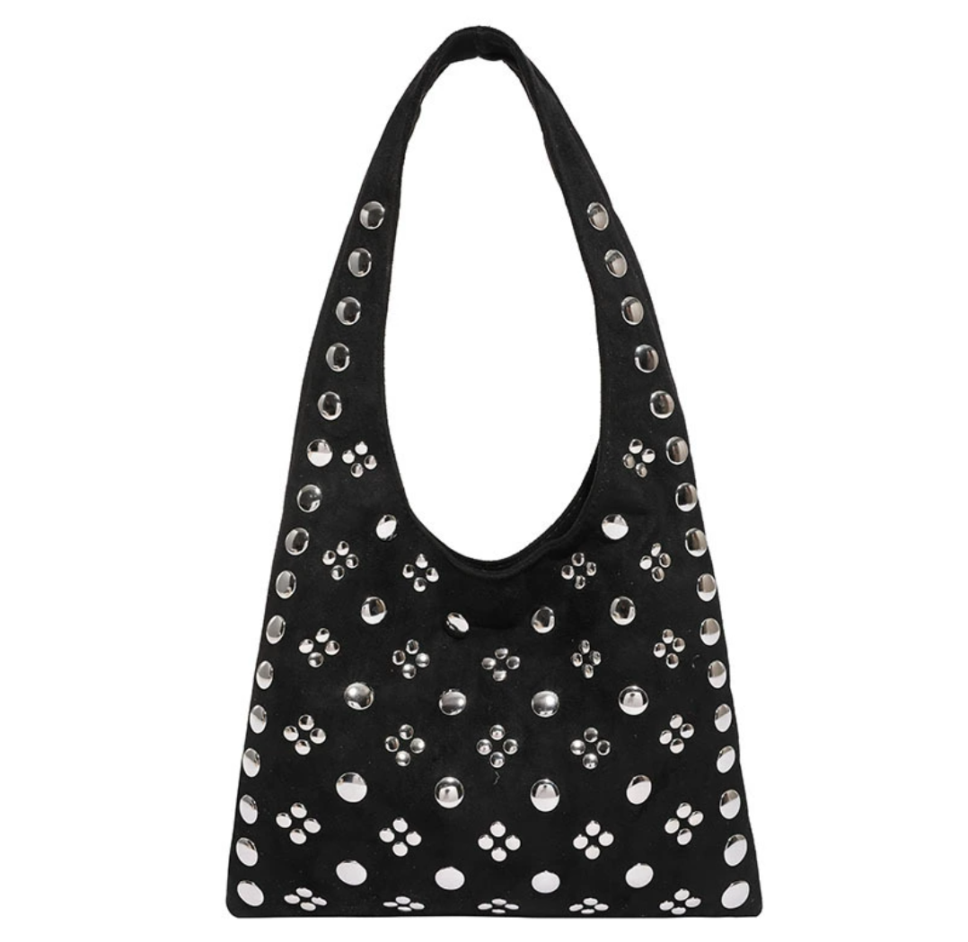 Stellar Rivet Tote™ – De Trendy Statement Bag