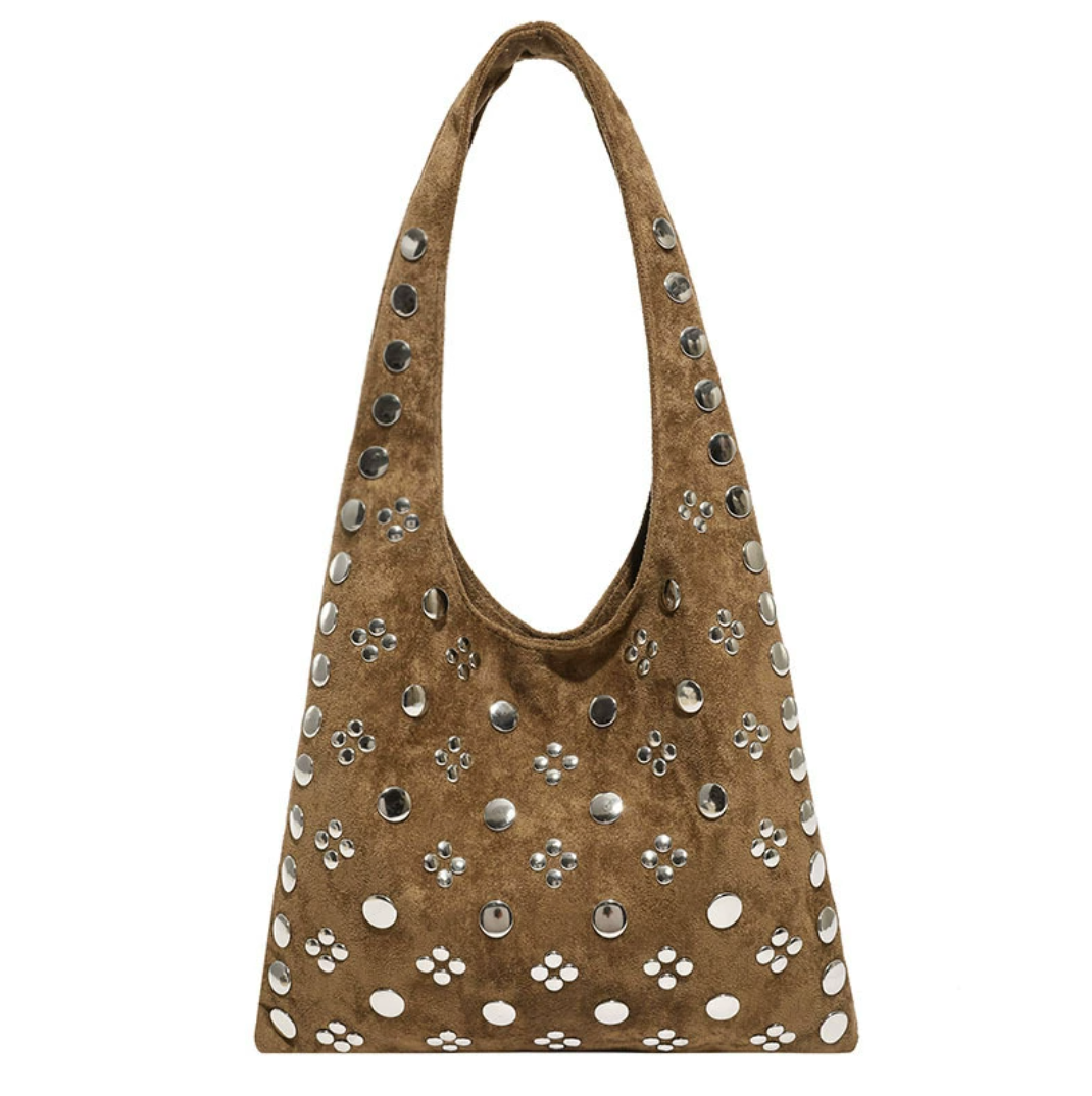 Stellar Rivet Tote™ – De Trendy Statement Bag