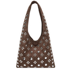 Stellar Rivet Tote™ – De Trendy Statement Bag