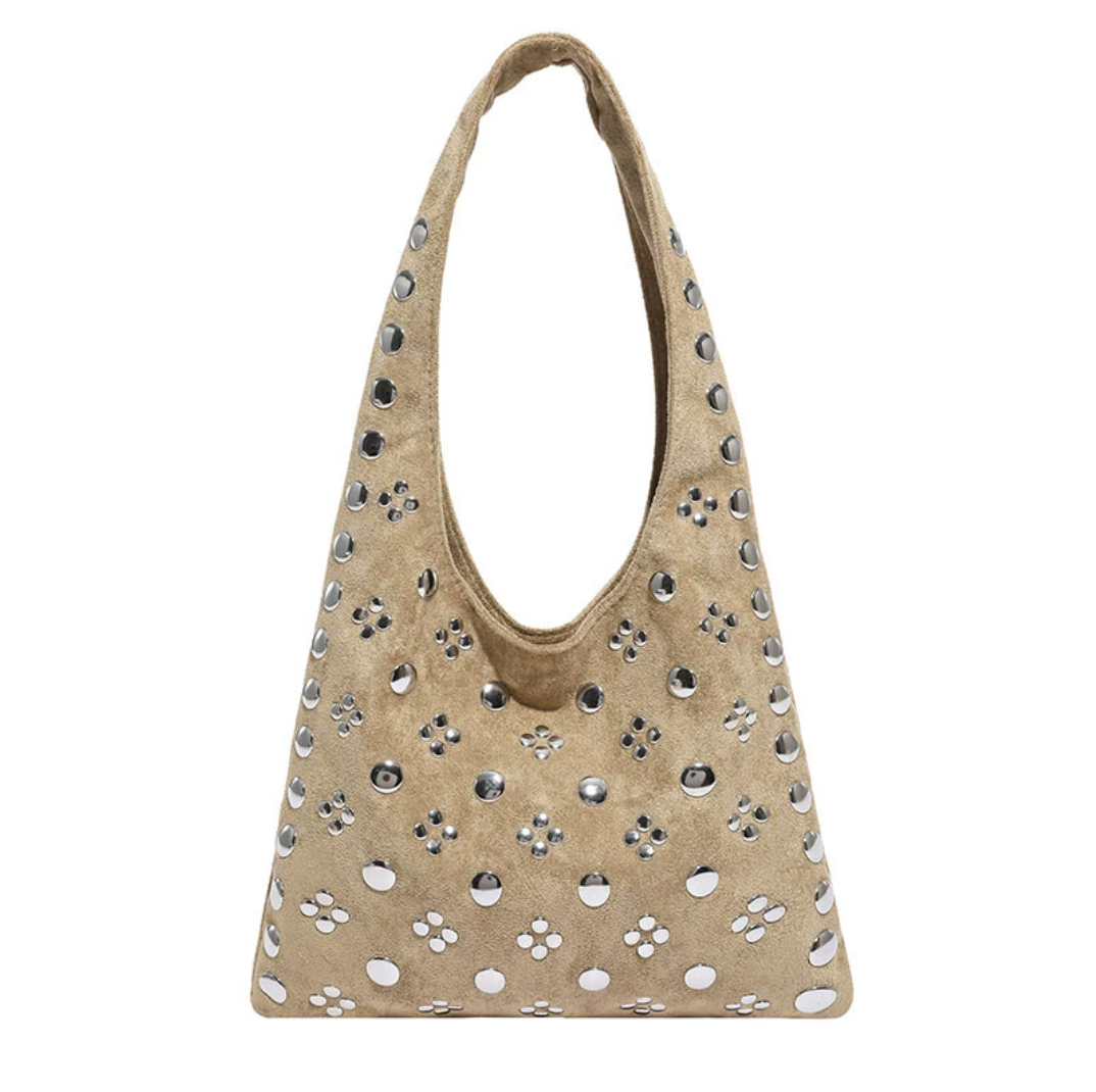 Stellar Rivet Tote™ – De Trendy Statement Bag